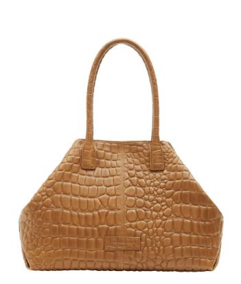 Bild von Handtasche "Shopper Chelsea Croco", cognac