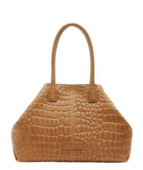 Bild von Handtasche "Shopper Chelsea Croco", cognac