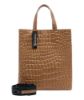 Bild von Handtasche "Kroko Paper Bag", golden amber